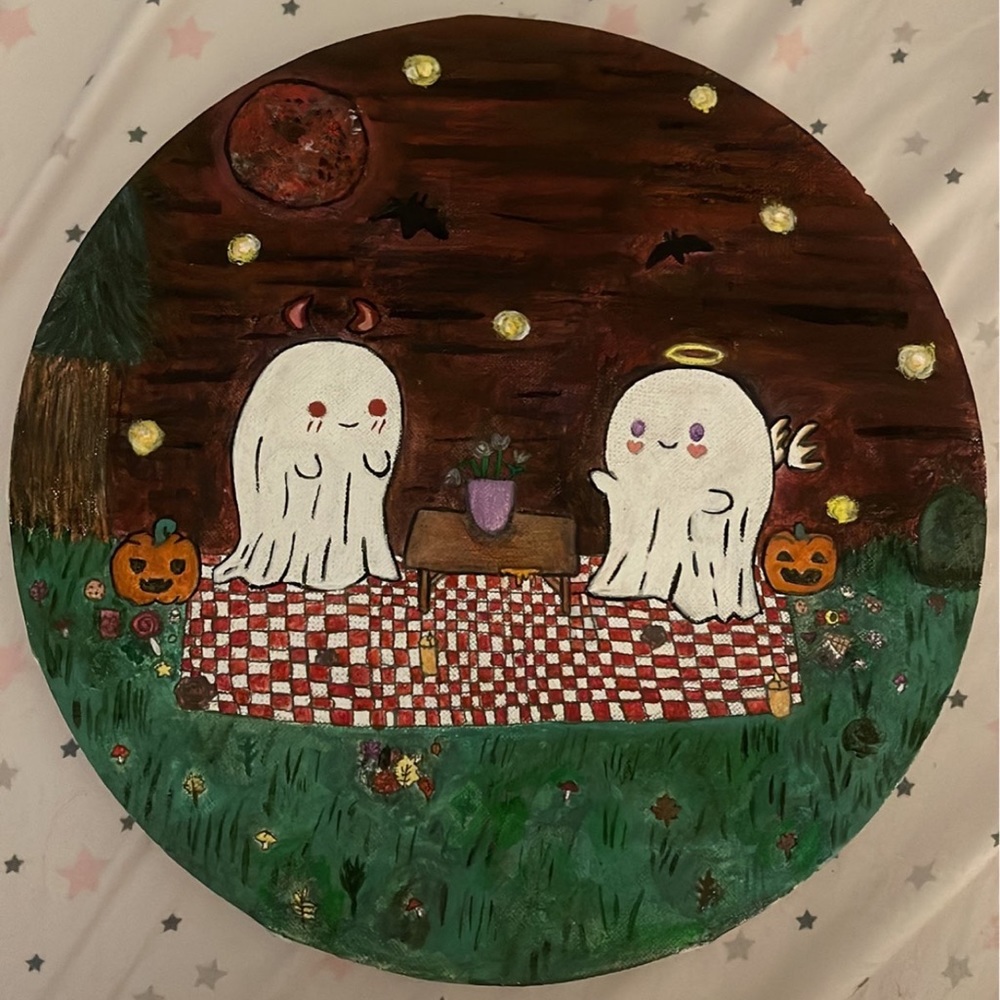 “Ghosts on a picnic”